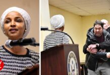 Ilhan Omar Sprayed With Unknown Substance During a Town Hall Meeting Ilhan Omar Sprayed With Unknown Substance During a Town Hall Meeting