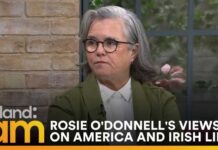 Rosie O’Donnell returns to U.S. for visit after relocating to Ireland following 2024 election