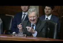Sen. Kennedy questions Todd Blanche on California’s Medicaid Program paying for exorcisms Sen. Kennedy questions Todd Blanche on California's Medicaid Program paying for exorcisms