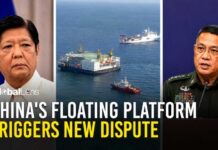 China’s Floating Platform Sparks Fresh Tensions Near Philippines Scarborough Shoal China's Floating Platform Sparks Fresh Tensions Near Philippines Scarborough Shoal