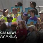 Hilton, Steyer and Becerra make final pitch to Bay Area voters ahead of primary