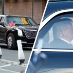Trump Arrives at Madison Square Garden for NBA Finals Game 3 Trump Arrives at Madison Square Garden for NBA Finals Game 3
