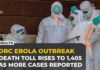 Ebola infections in DR Congo surge to 3,200, with 1,405 deaths