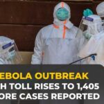 Ebola infections in DR Congo surge to 3,200, with 1,405 deaths
