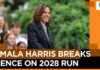 Harris’s Presidential Rankings Spark Fresh Questions After She Leaves Biden Out Kamala Harris On 2028: 'Thinking About It'; 2026 Midterms Come First | N18G | CNBC TV18