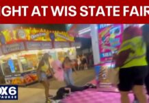 Large fight breaks out at Wisconsin State Fair on Sunday night Large fight breaks out at Wisconsin State Fair on Sunday night | FOX6 News Milwaukee