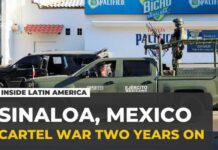 Four Decapitated Bodies Found Hanging From Bridge as Culiacán Cartel War Rages Inside Sinaloa's cartel war, two years on and no end in sight | Inside Latin America