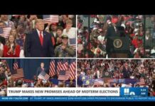 Trump campaigns in the Carolinas as midterms near