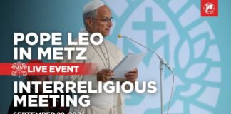 Pope Leo in Metz: Interreligious and “Roots of Europe for Peace and Unity” Meeting | Sept 28, 2026